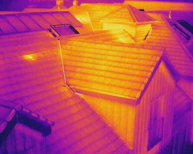 Thermal Imaging Roof Survey Image Eastleigh